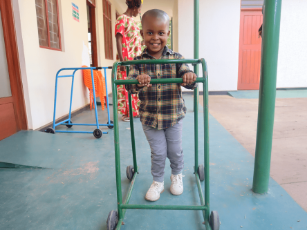 Custom-Made Metal Walking Frame